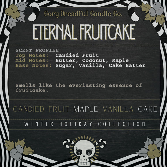 Eternal Fruitcake Sizzling Room Salt Potpourri: Candied Fruit Maple Vanilla Cake - Picture 2 of 9